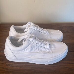 White Vans, size 8